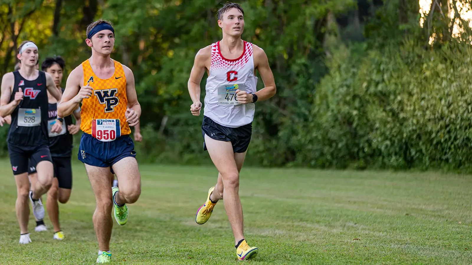Dillion Starlin races in the mens xc meet