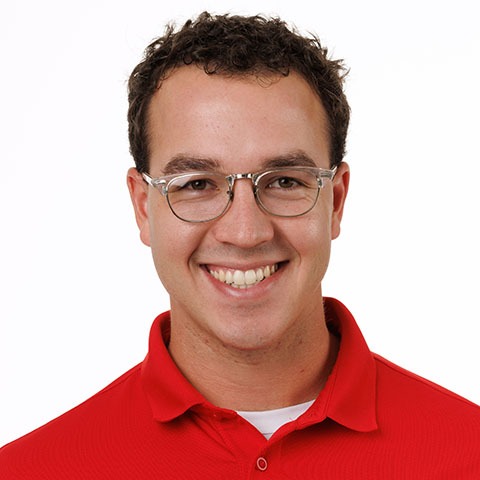 Assistant baseball coach Dom DeLaPaz