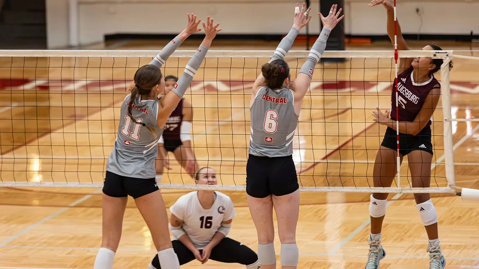 Central volleyball match against Augsburg