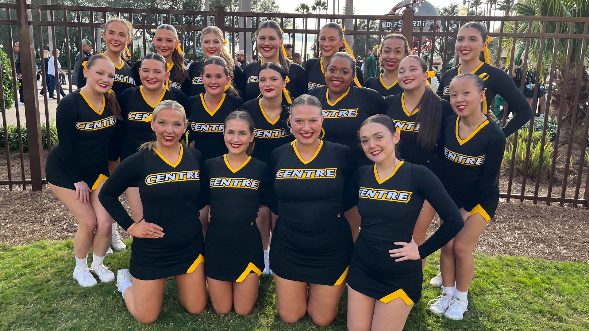 Cheer team at 2025 UCA