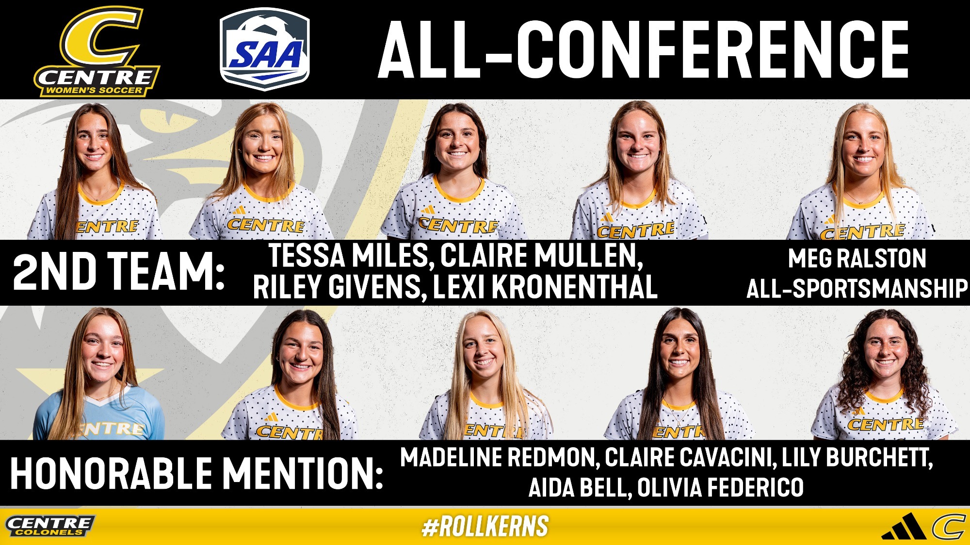 Women's Soccer 2025 All-SAA