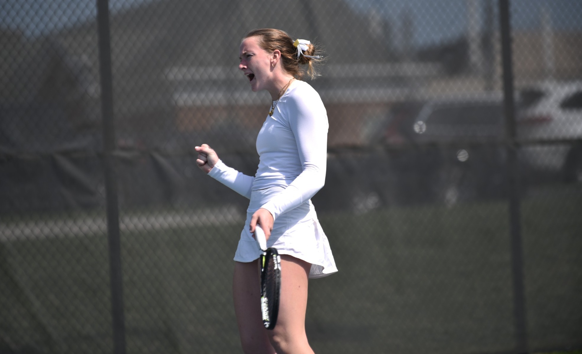 WTEN fist pump
