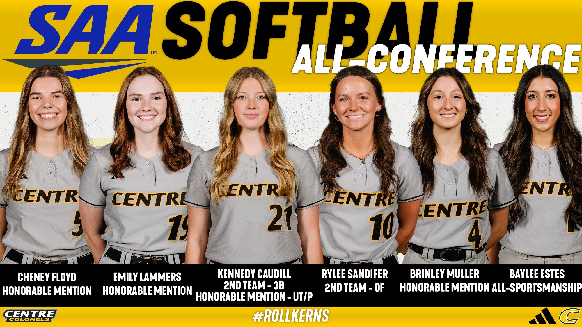 2026 Softball All-SAA