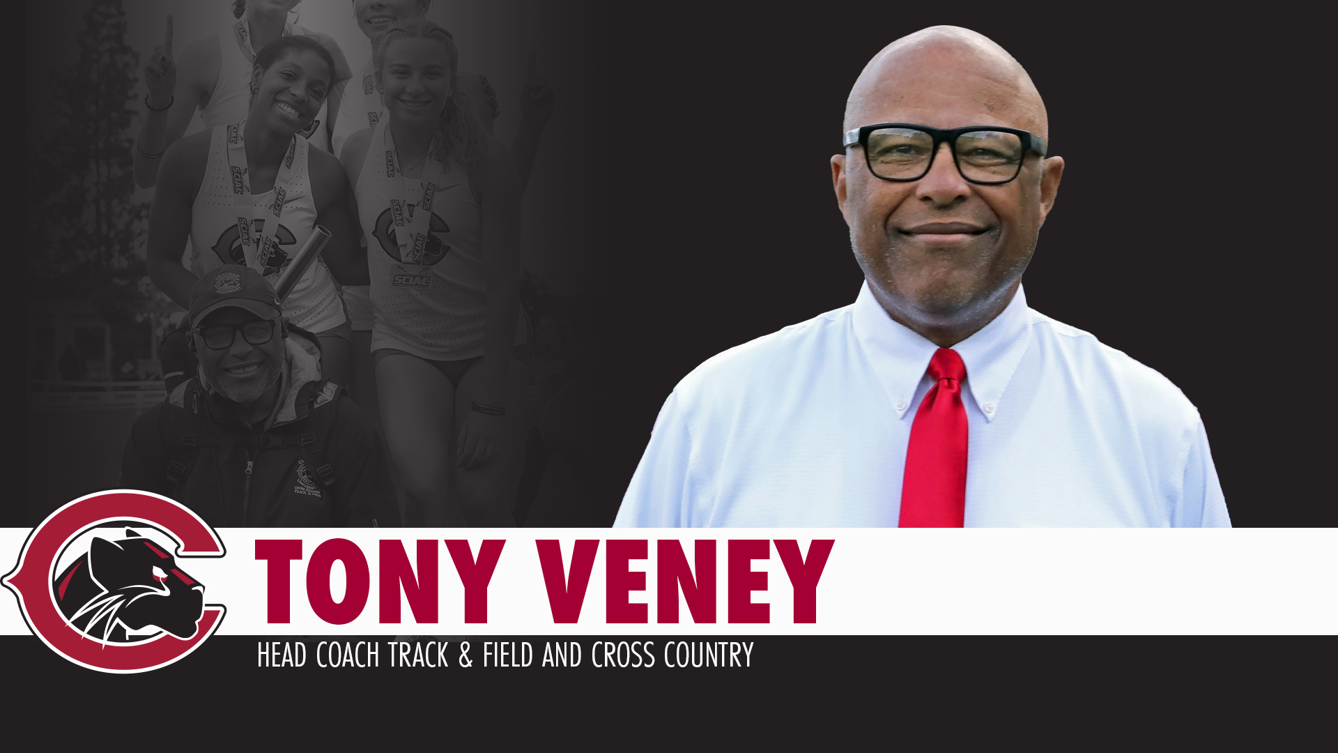 Tony Veney Head Coach Track & Field and Cross Country