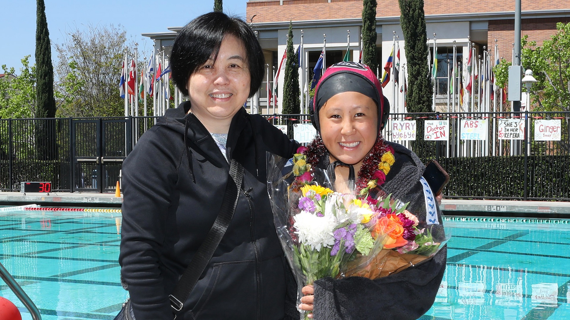 Jamie Chin Senior day
