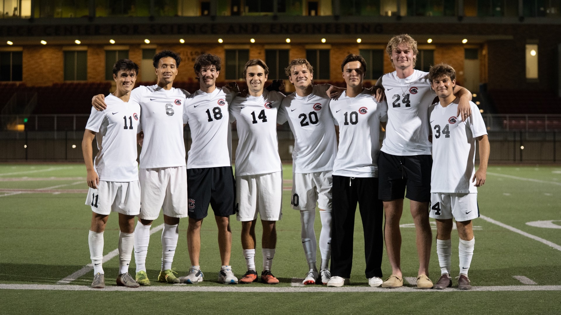 Men's soccer seniors 