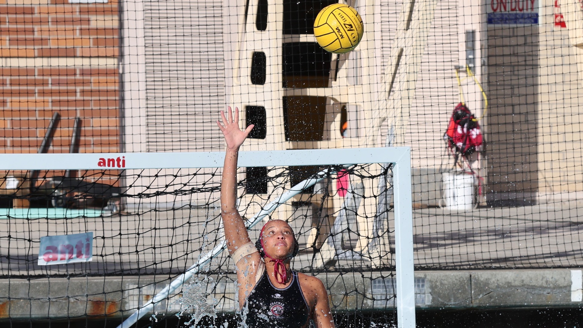 Zoey Francis stopping ball