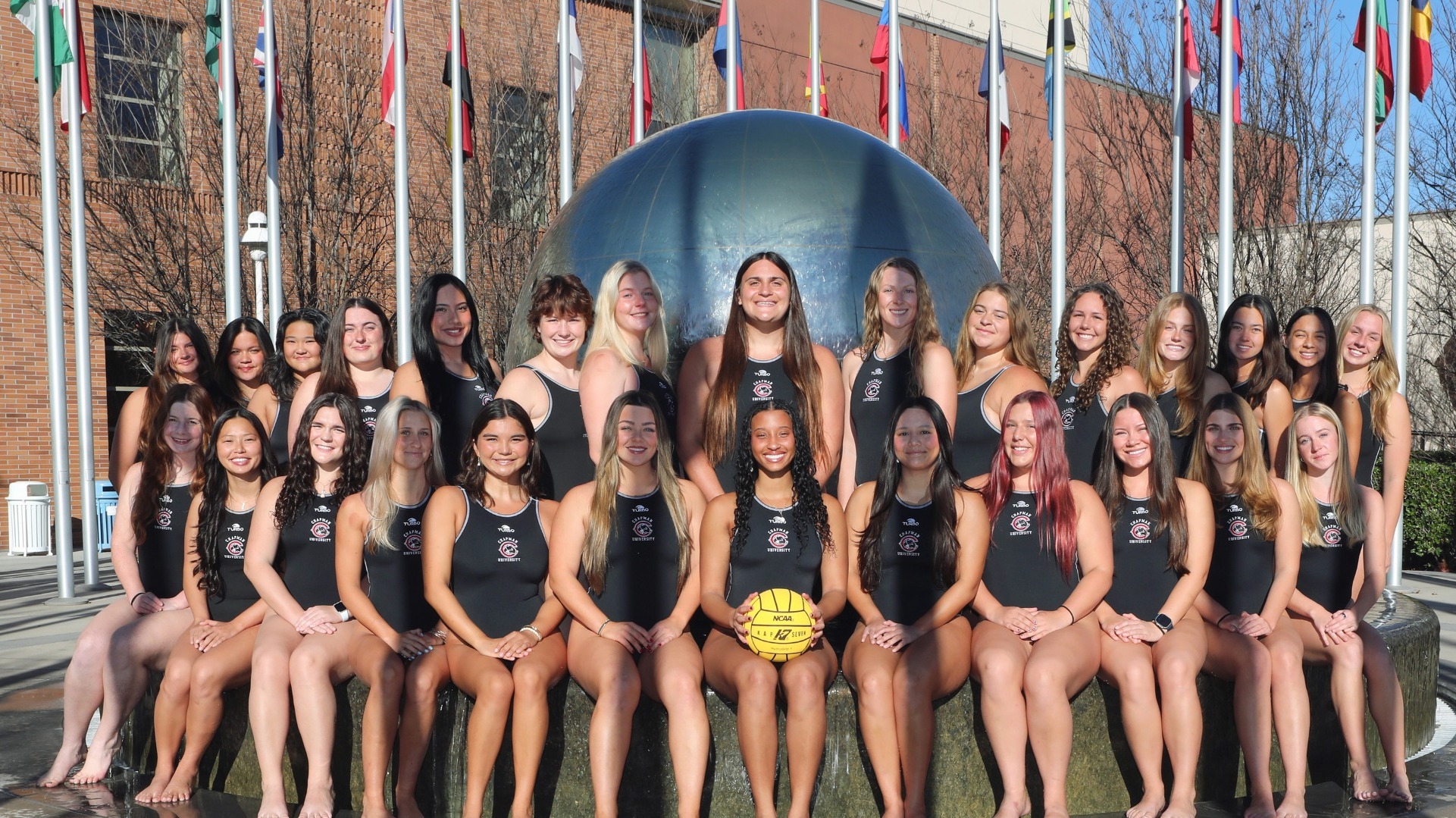 Women's water polo roster shot