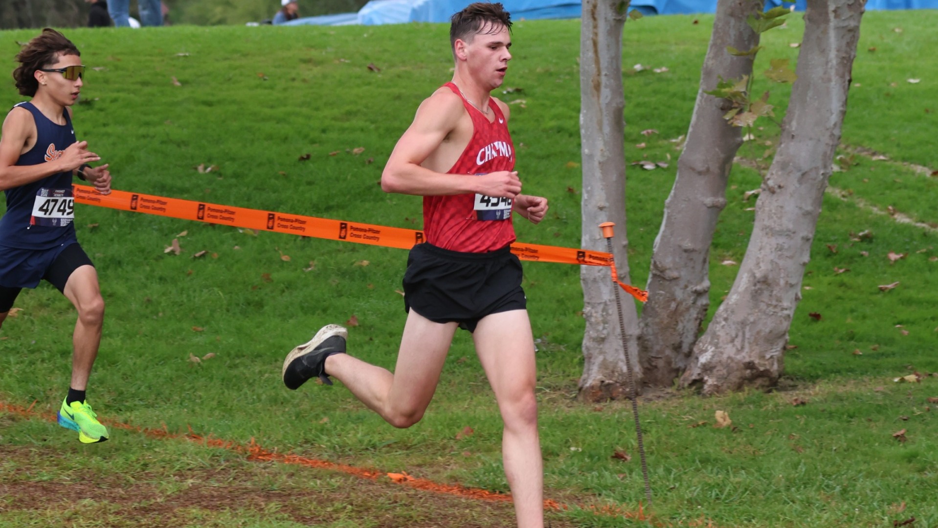 Gavin White running 