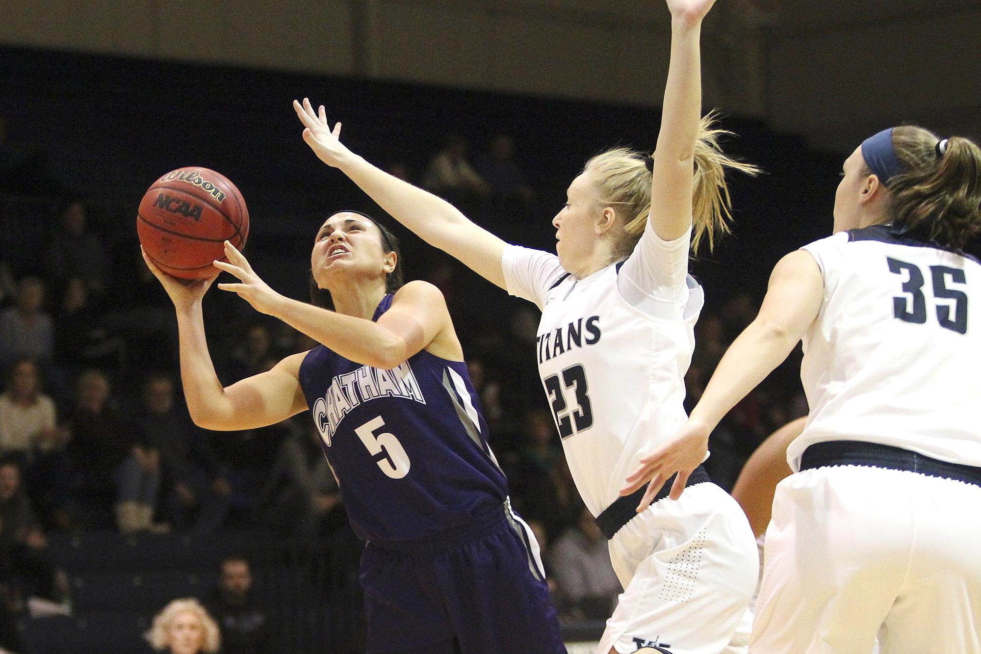 Katie Sieg Women's Basketball Chatham University Athletics