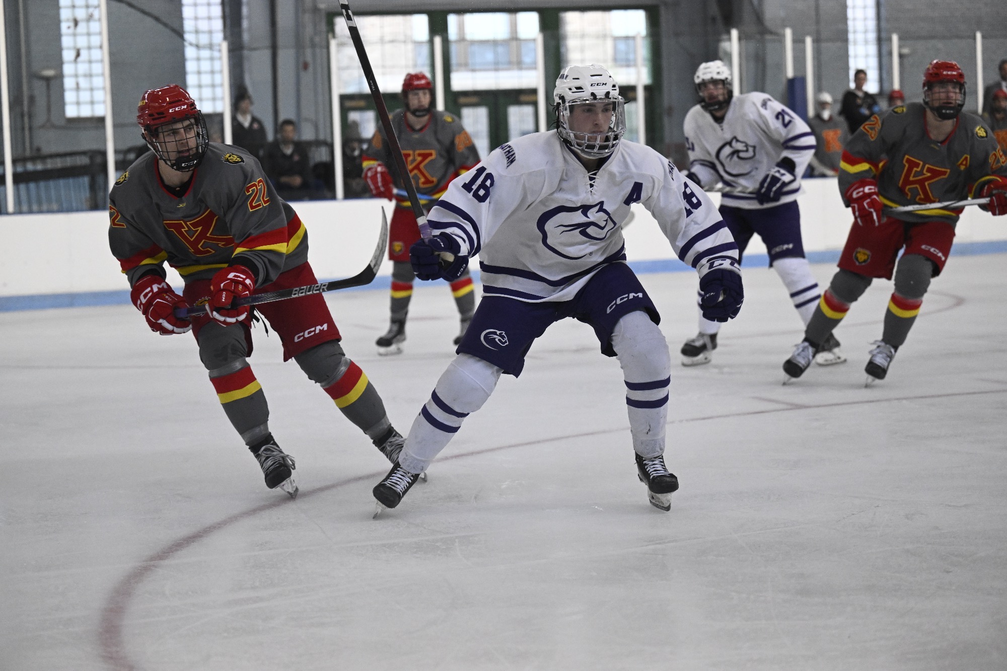 Men's Ice Hockey Defeated by Utica Chatham University Athletics
