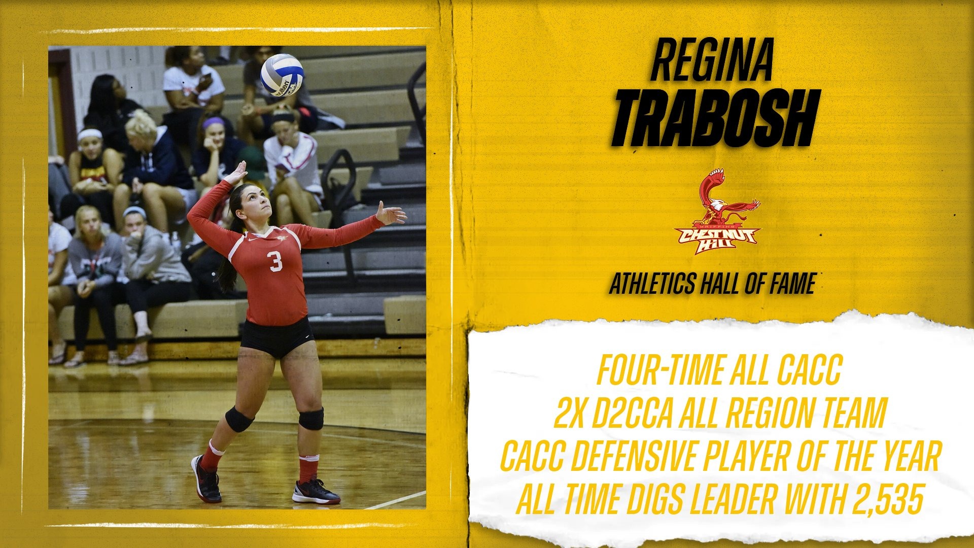 2025 Athletics Hall of Fame- Regina Trabosh