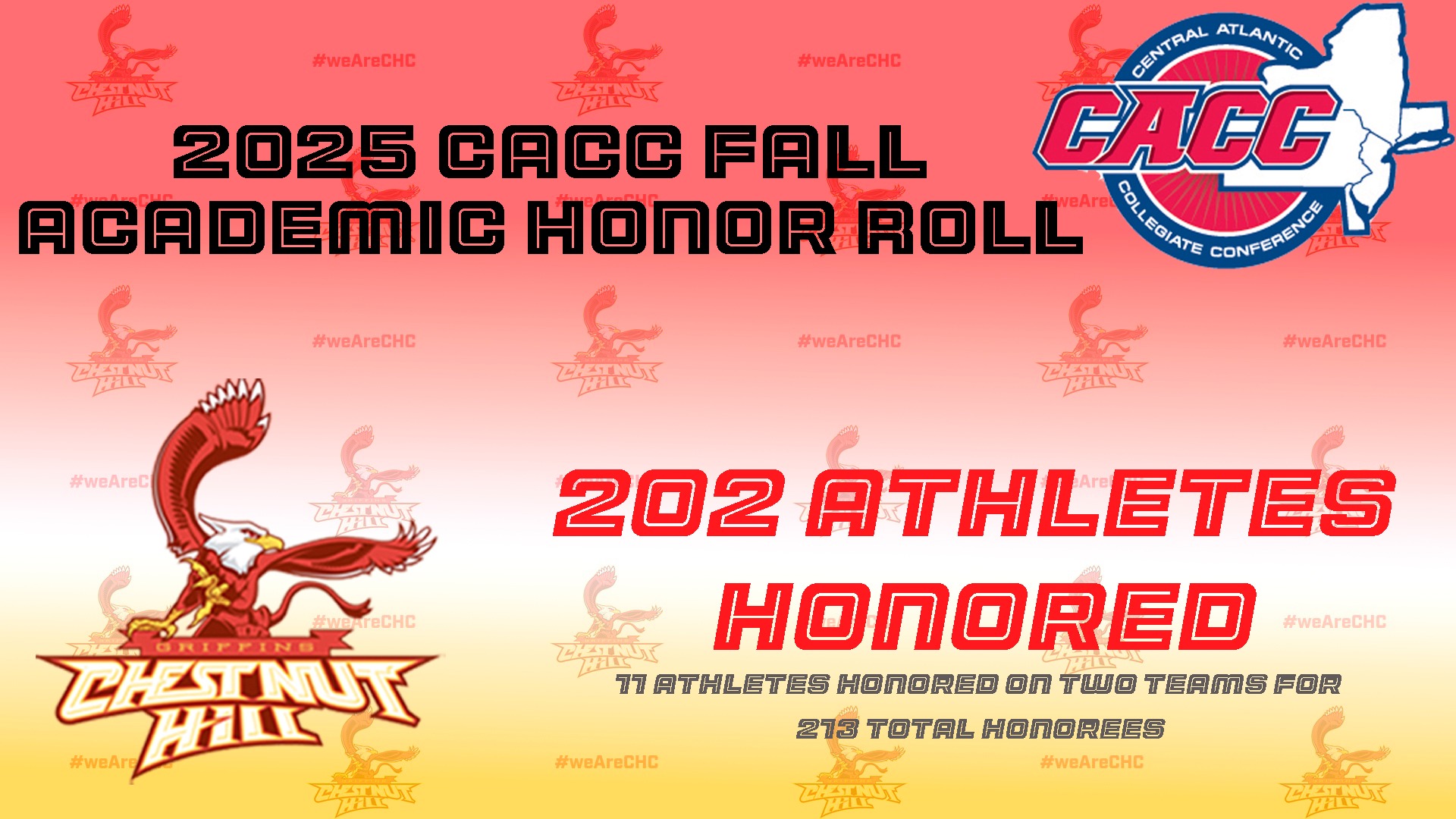 CACC Academic Honor Roll- Fall 2025