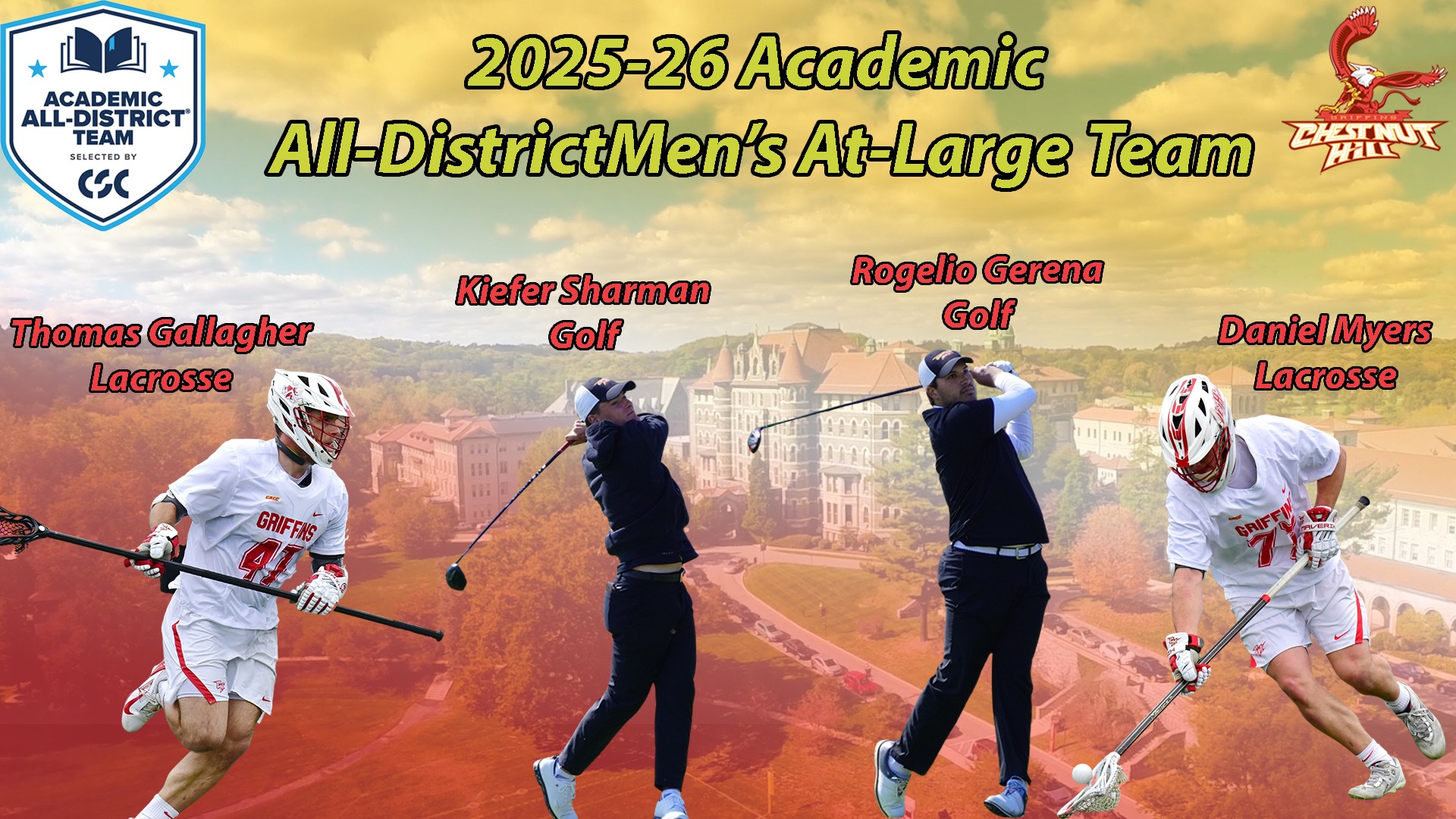 CSC Academic All-district  men's at-large