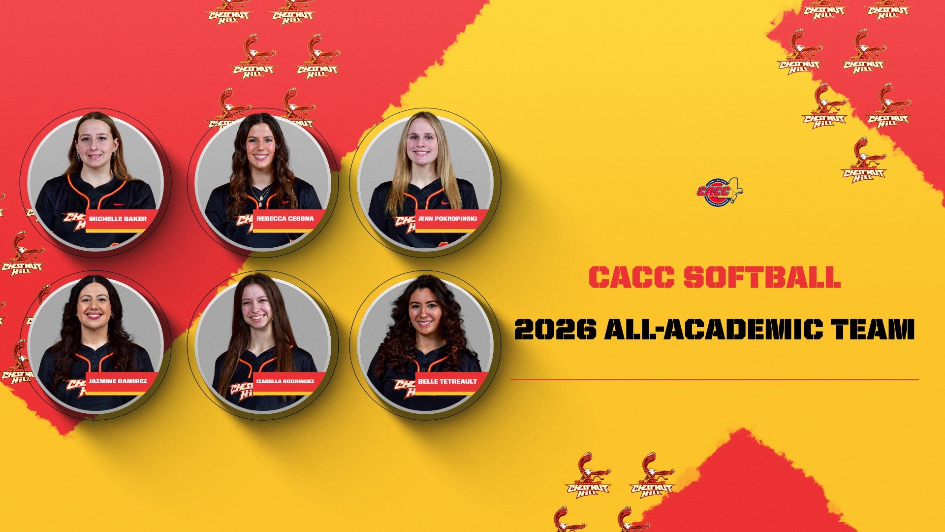 CACC All-Academic Softball Team