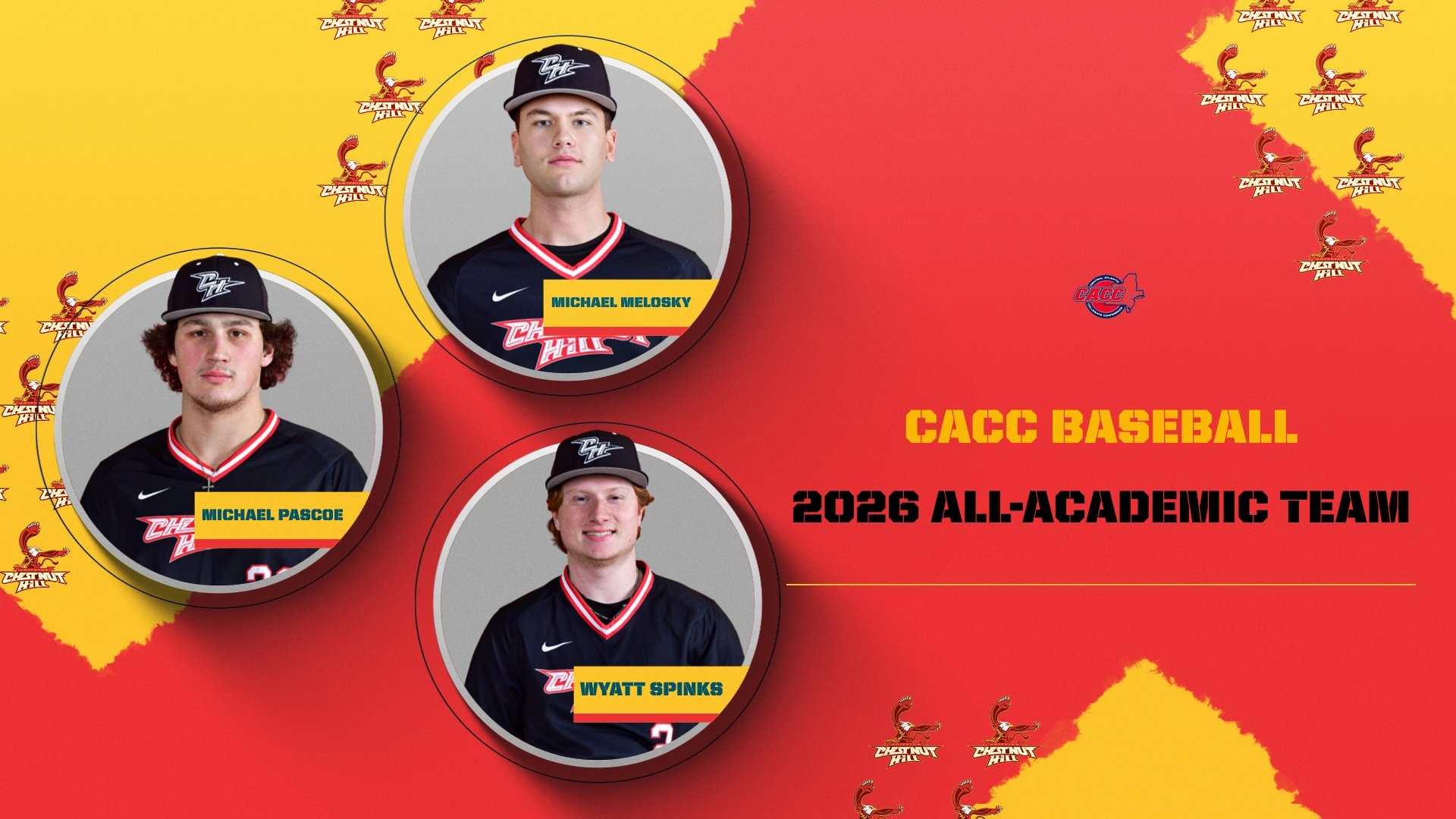 2026 CACC Baseball all-Academic Team