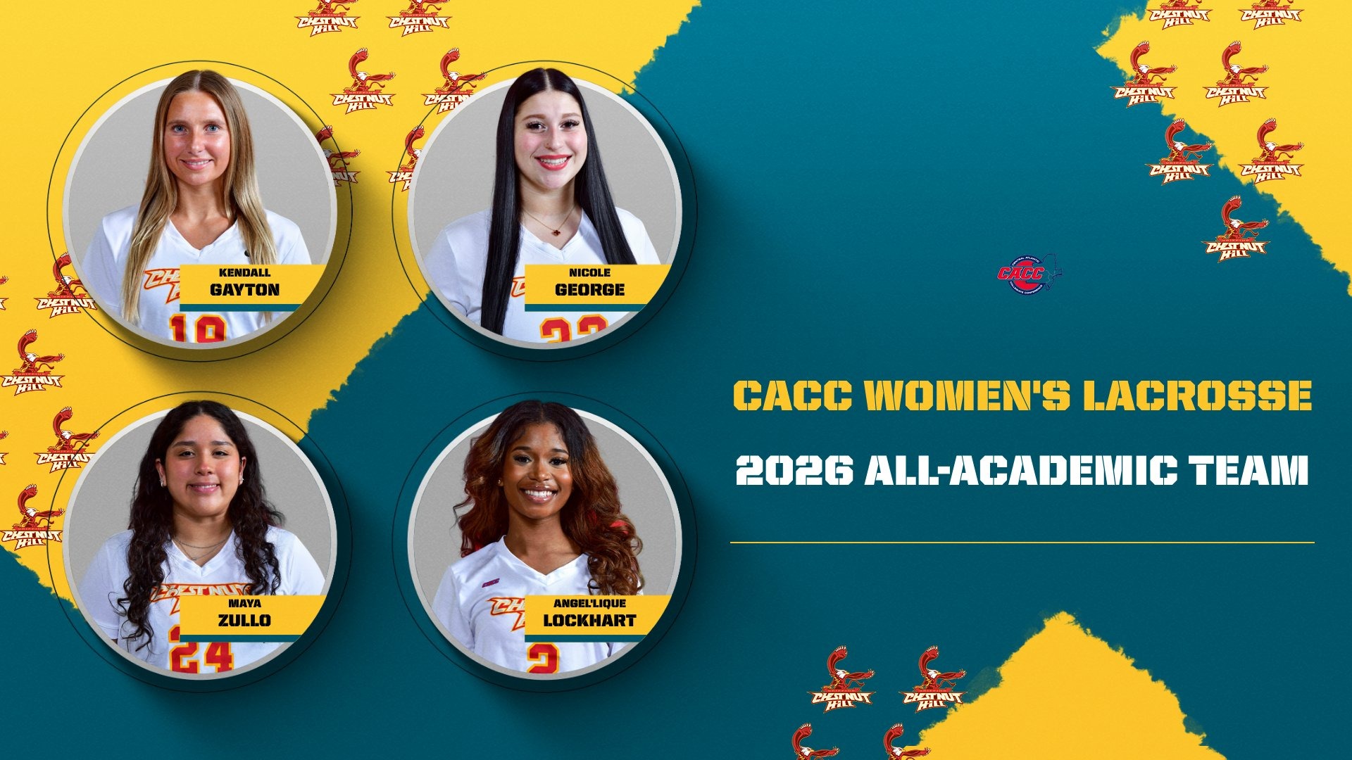 2026 CACC Women's Lacrosse all-Academic Team