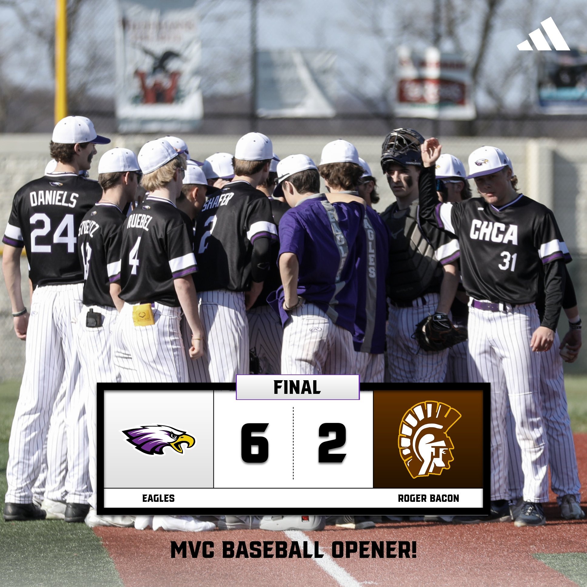 CHCA 6, Roger Bacon 2 Cincinnati Hills Christian Academy Official