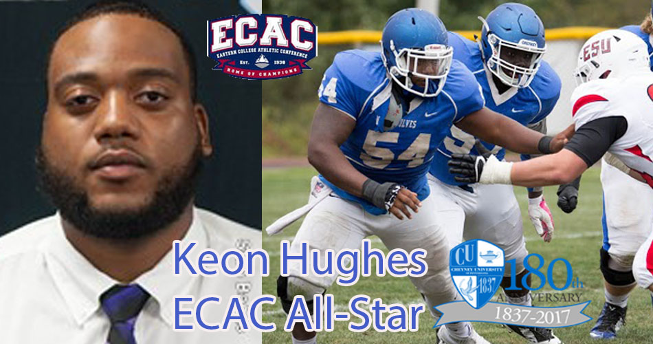 ECAC All-star Keon Hughes