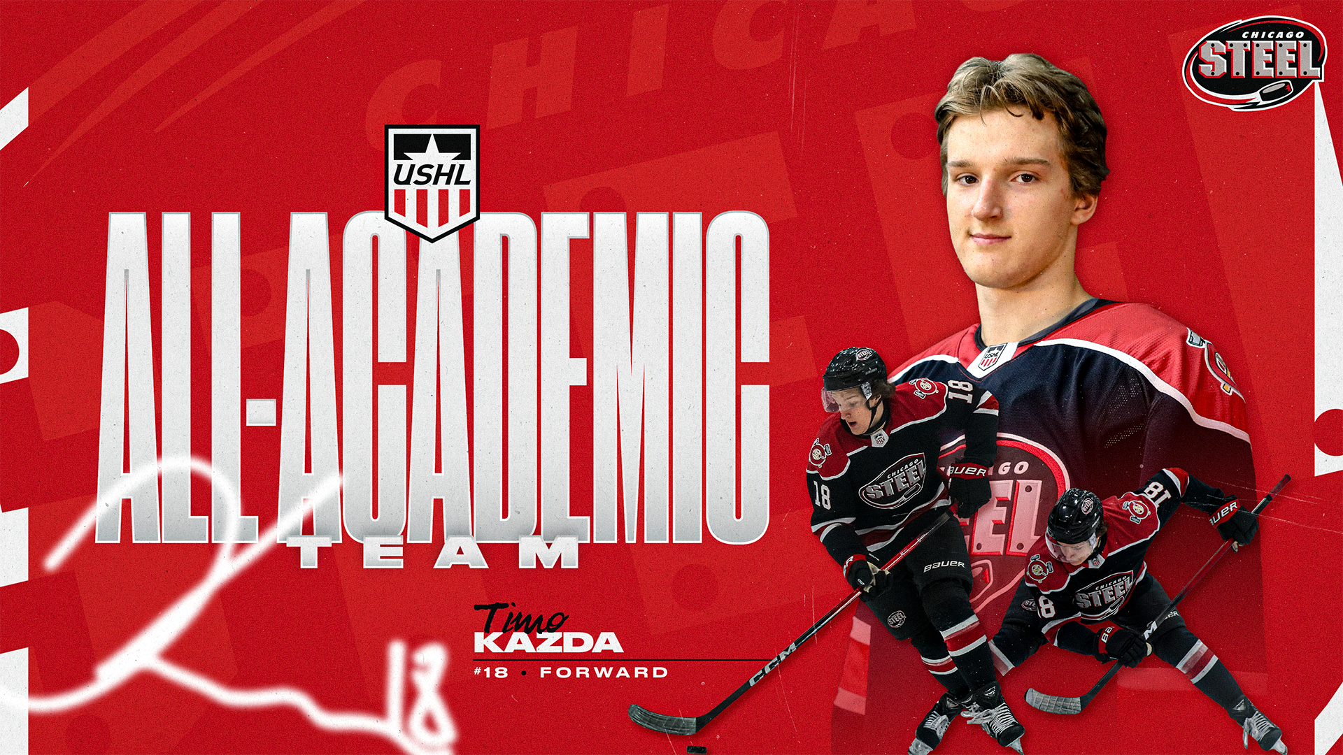 Kazda All-Academic Team