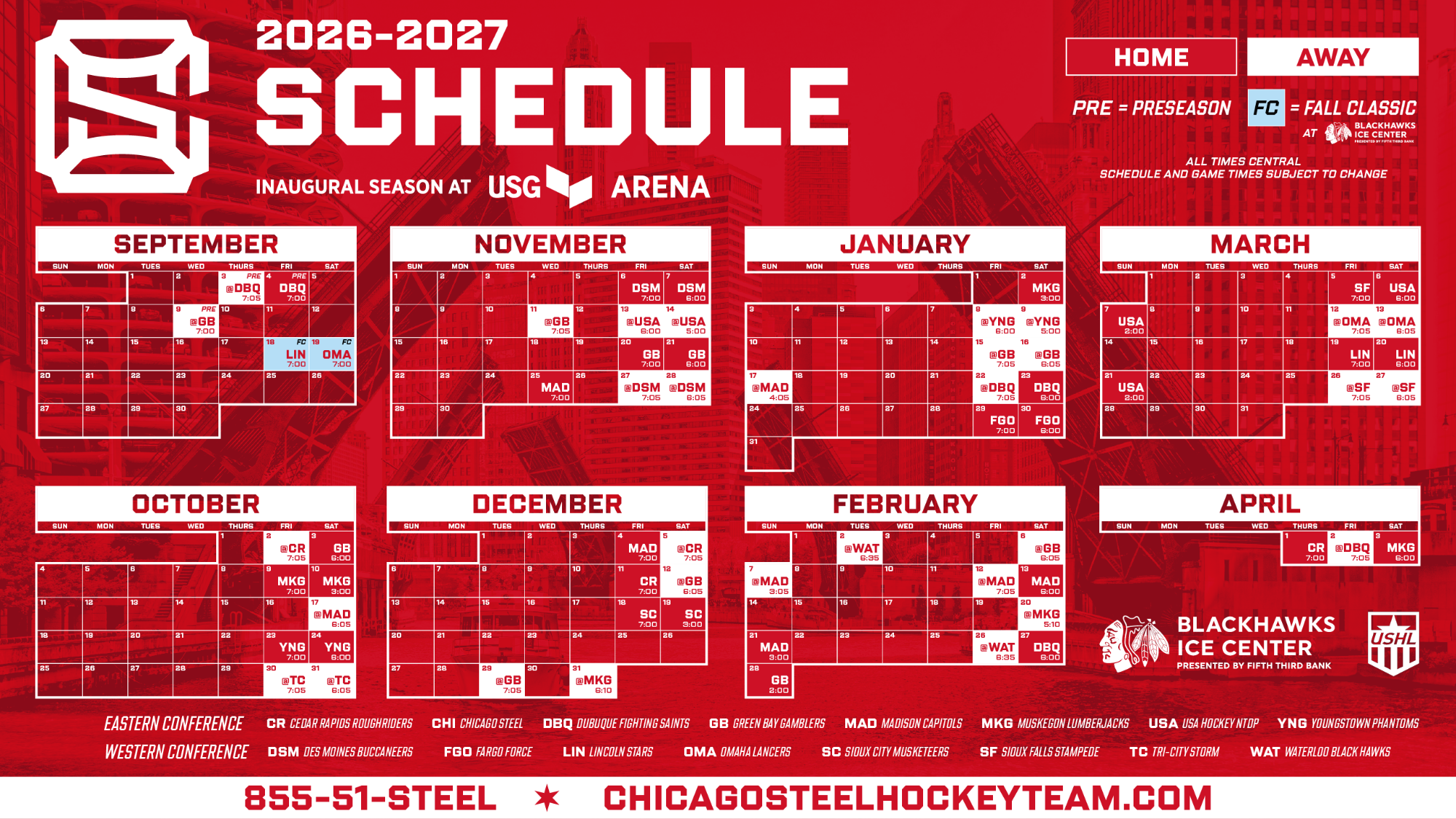 2026-2027 Schedule FULL