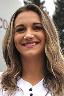 Chico State softball assistant coach Bailey Akins.