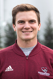 Chico State men's and women's track & field assistant coach Zak Stroing.