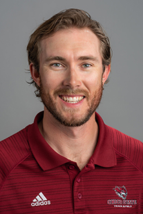 2022 headshot of Chico State women's track & field Interim Head Coach John Brunk.