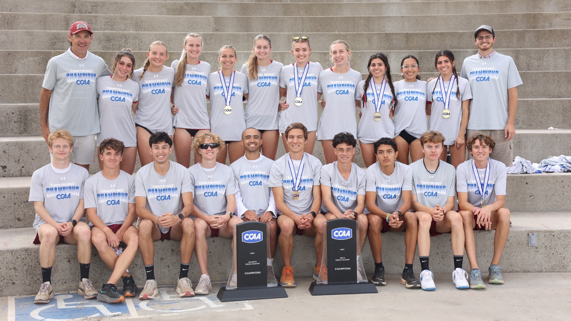 2024 CCAA Men's & Women's Cross Country Champions