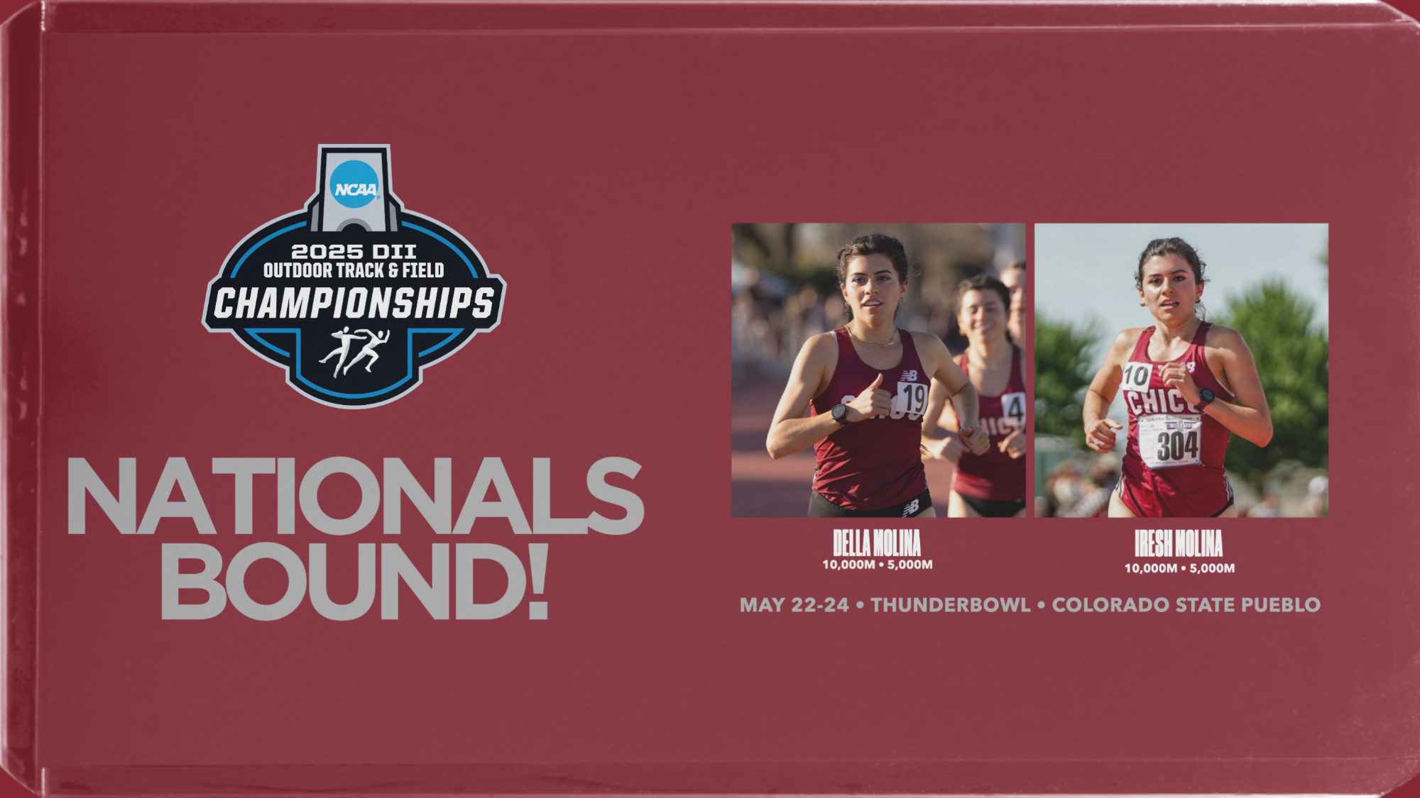 2025 Women's Track & Field NCAA Nationals Bound