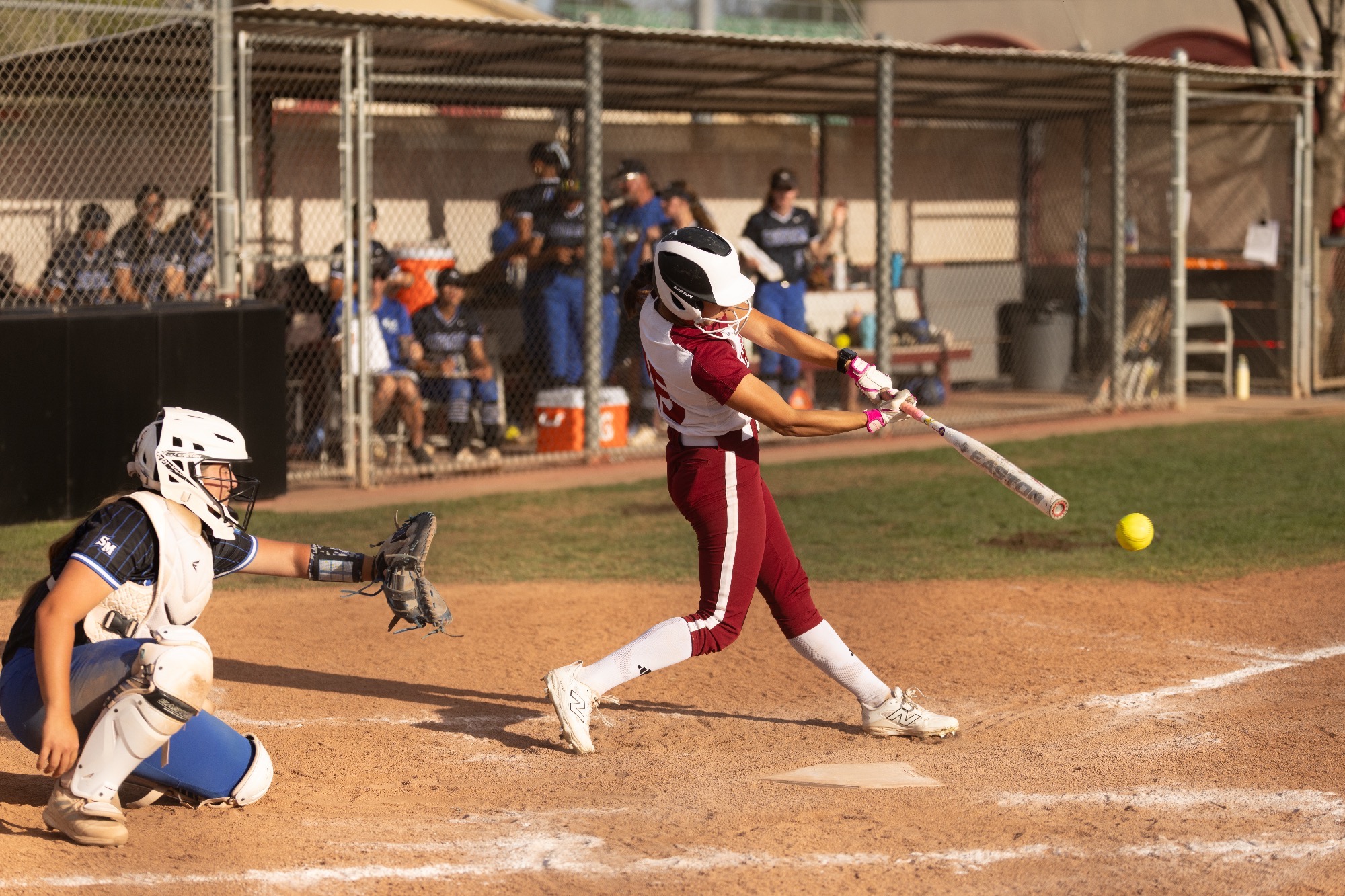 Wildcat Player connecting with pitch