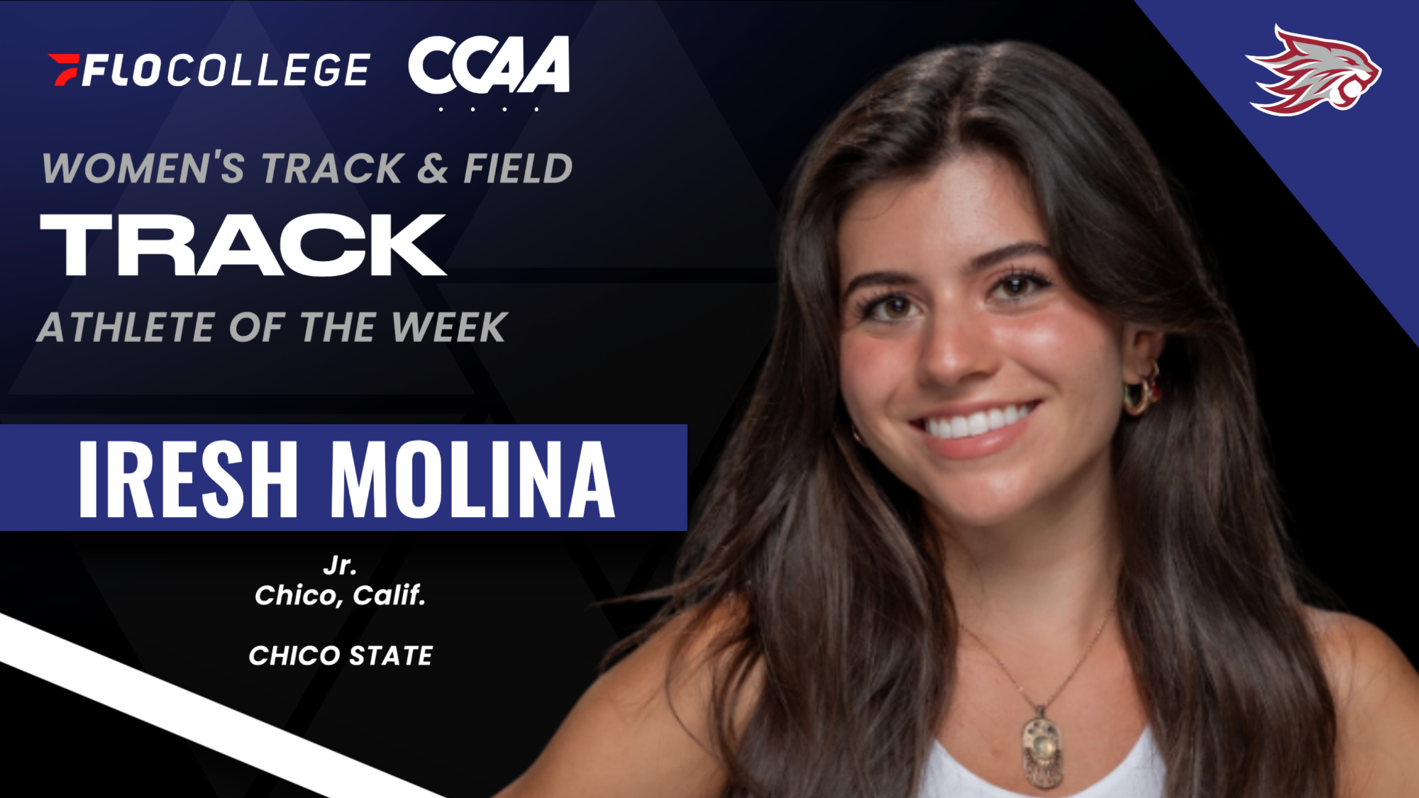 Iresh Molina Track Athlete of the Week Award