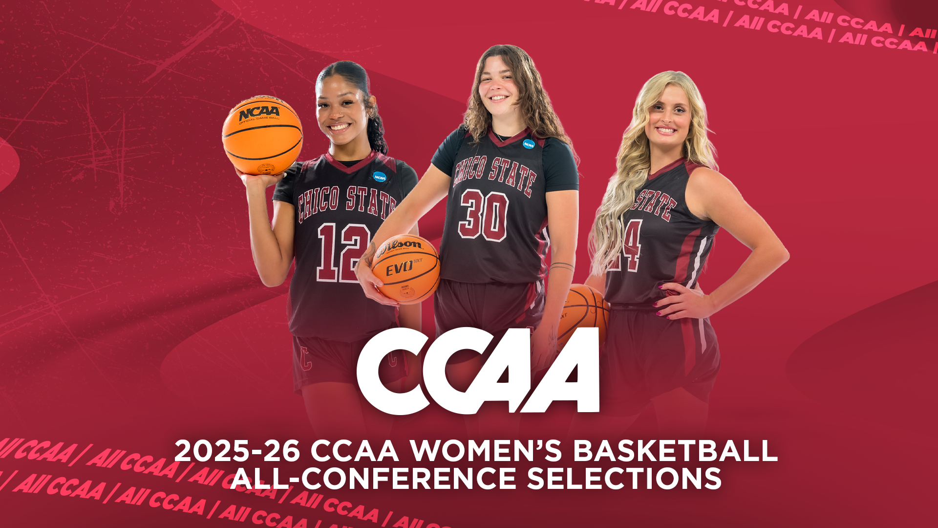 2025-26 WBB All-Conference Article Graphic