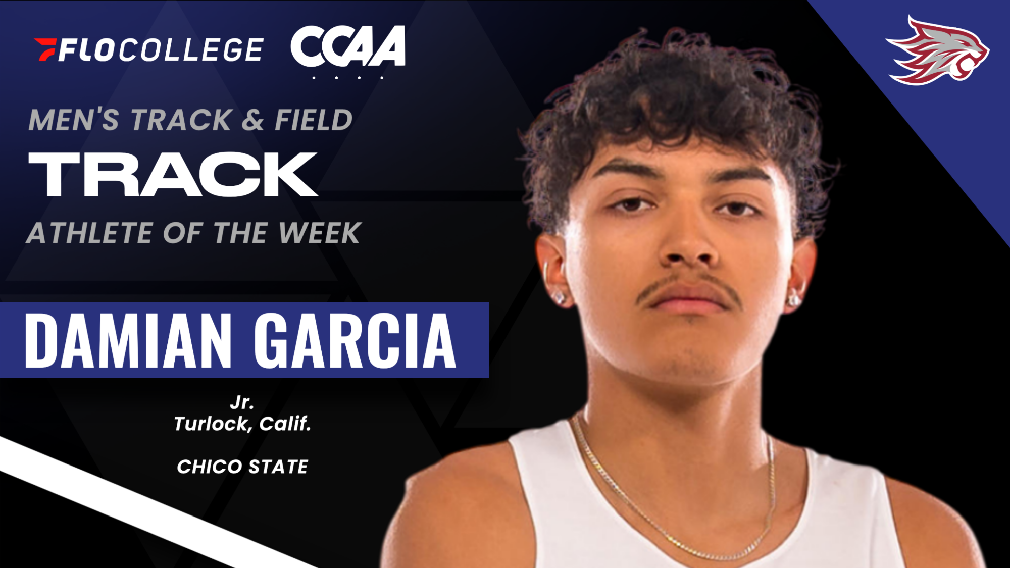 Damian Garcia CCAA Player of the Week