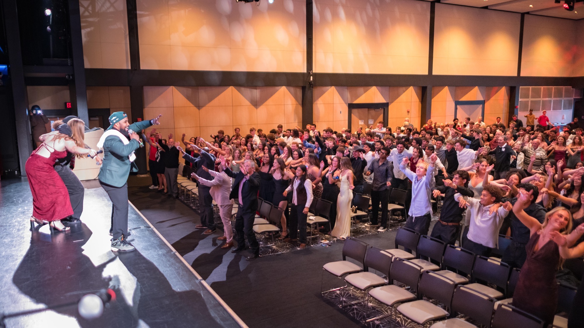 Student athletes gather for the annual Night of Champions event, celebrating athletic achievements and recognizing excellence across sports programs on Sunday, May 3, 2026 in Chico, Calif.(Jason Halley/University Photographer/Chico State)