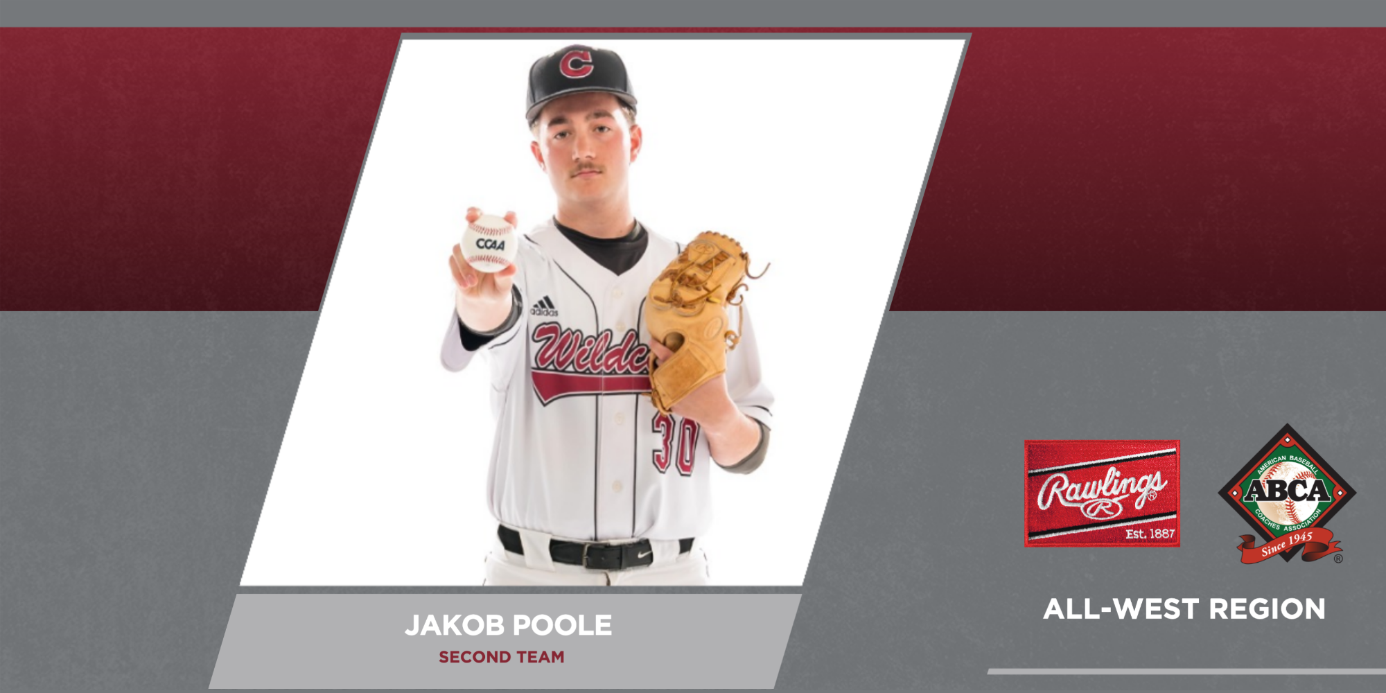 Jakob Poole ABCA All-West Region