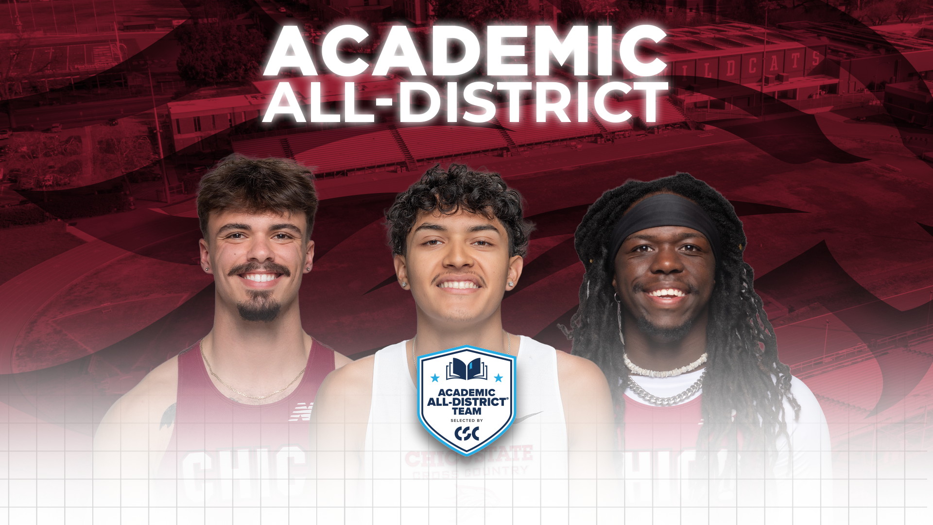 MTF XC Academic All-District Graphic Header