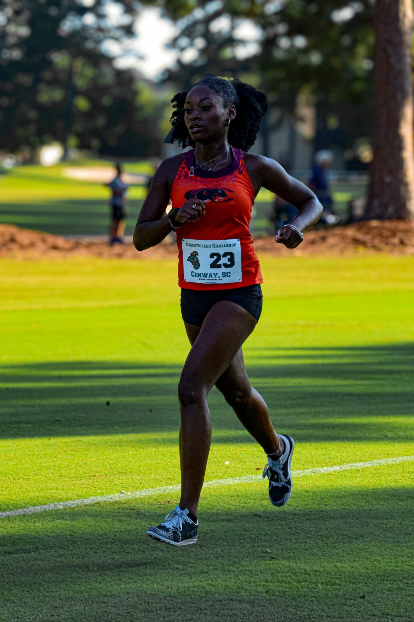Jamiya Carter Action at Chanticleer Challenge