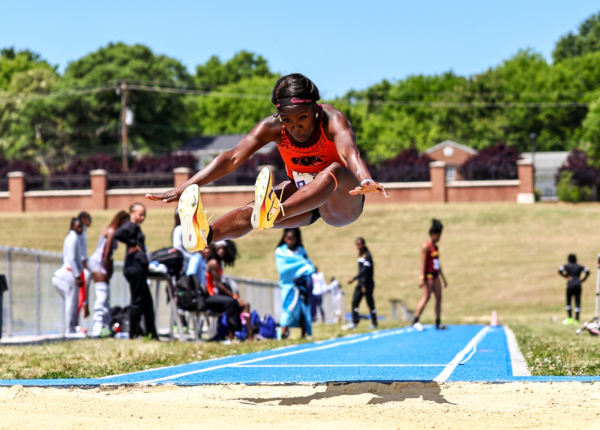 Jhnyia Knuckles at CIAA Outdoor Championships 