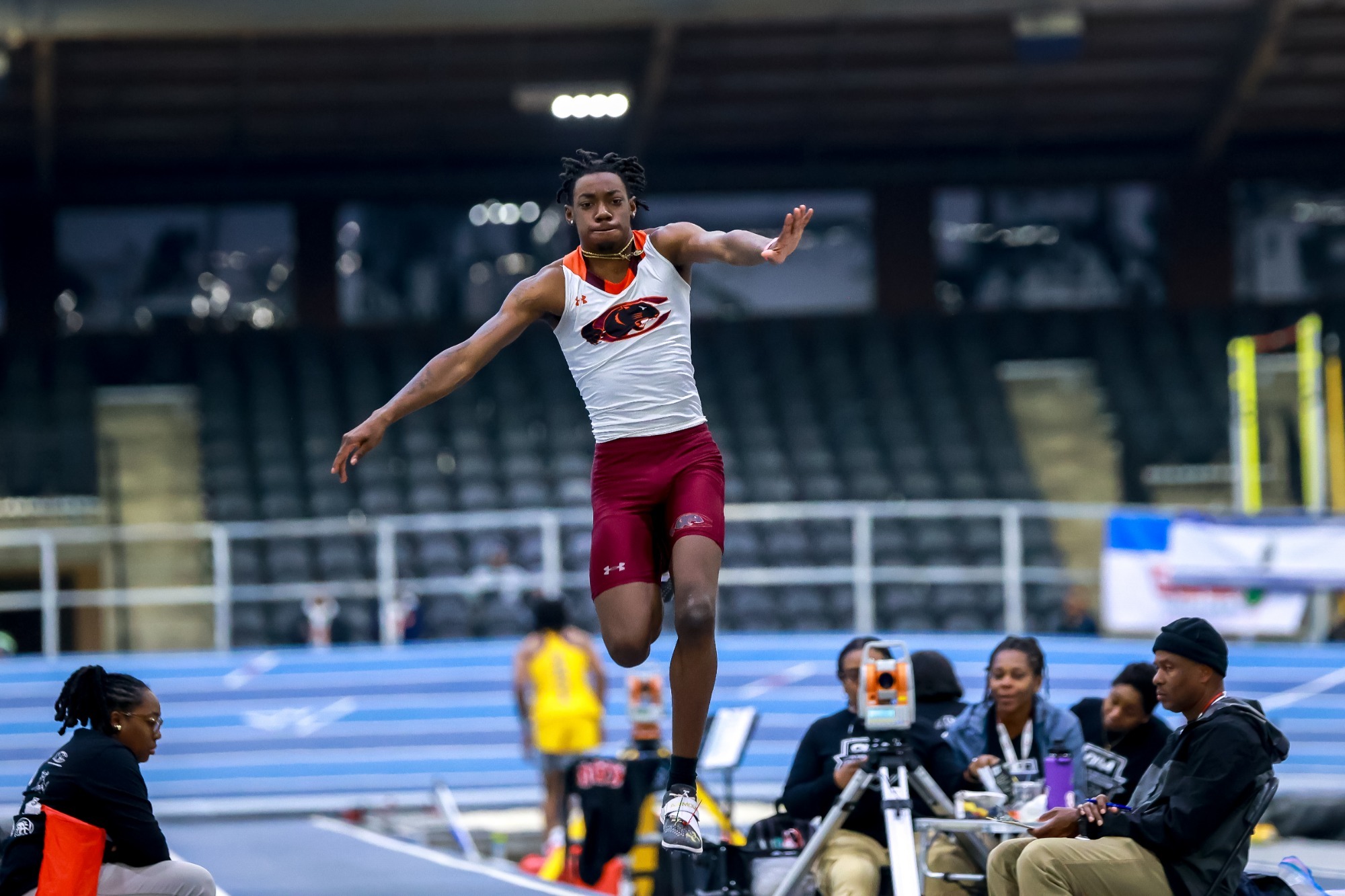 Javonte Simon at USC Open 