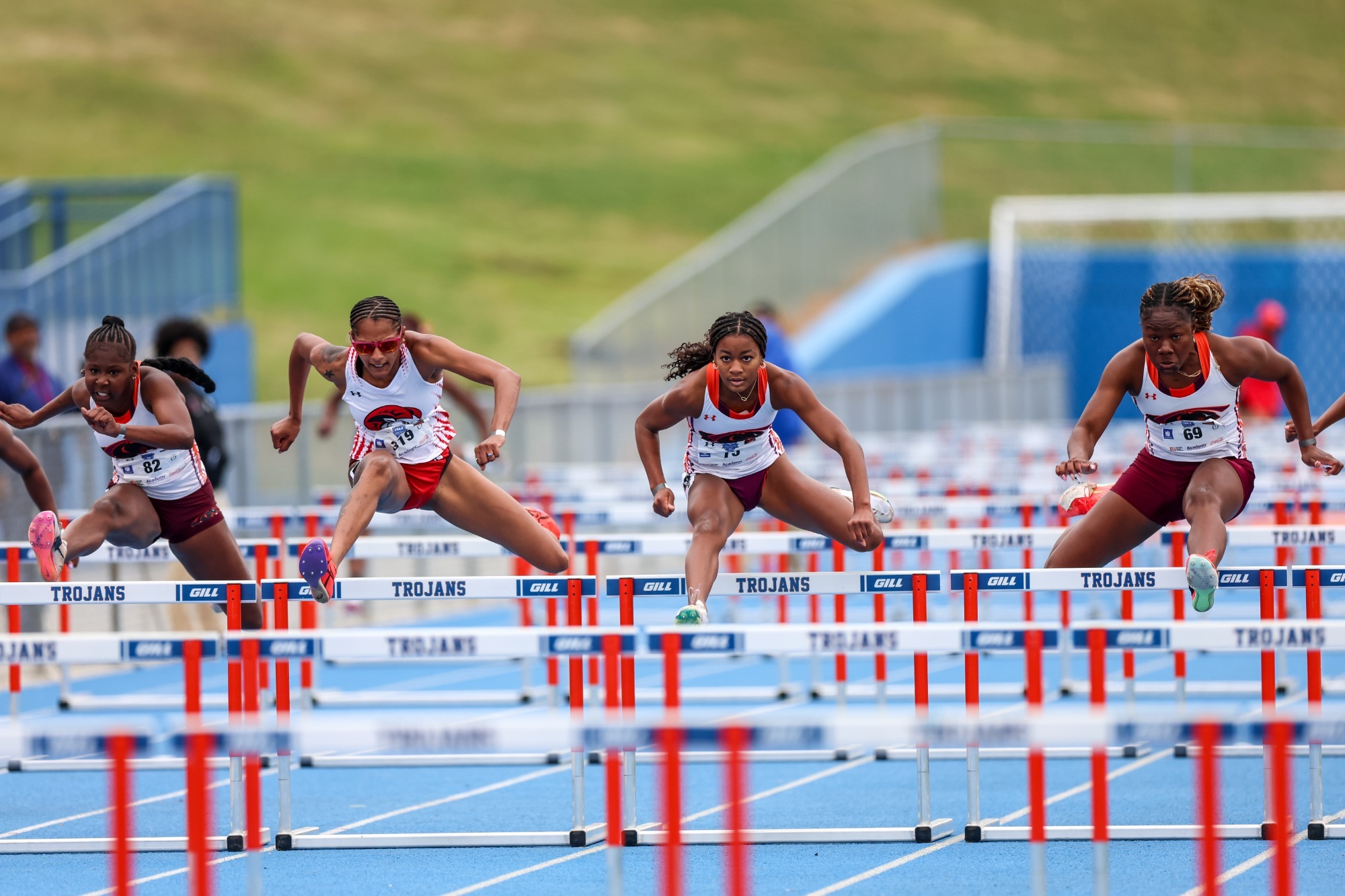 Hurdles at 2026 CIAA Women's Track & Field Championship 
