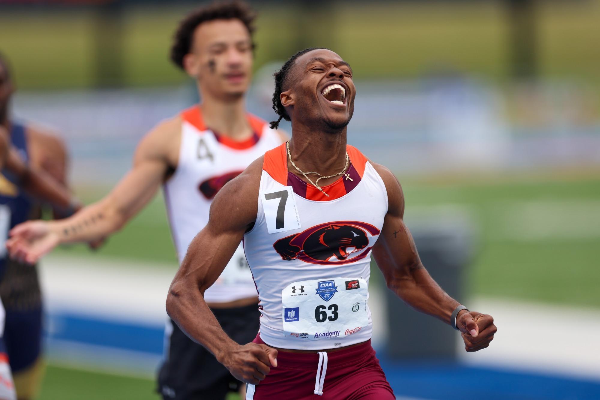 Jakarriez Sanders at 2026 CIAA Men's Outdoor Track & Field Championship Meet 