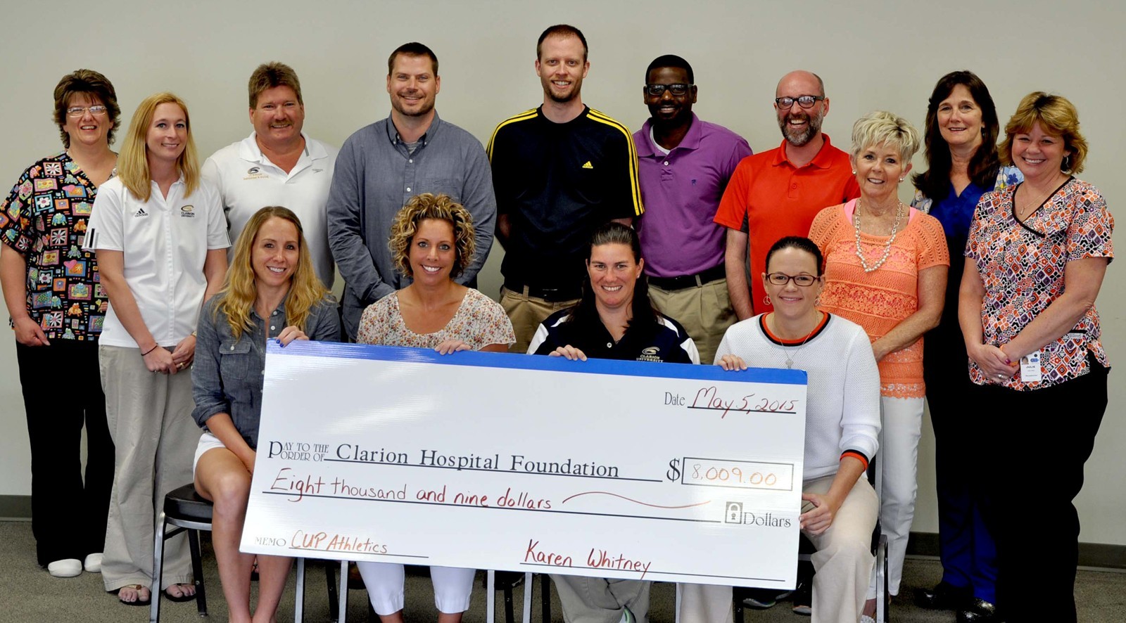 Cancer Center Donation 2015