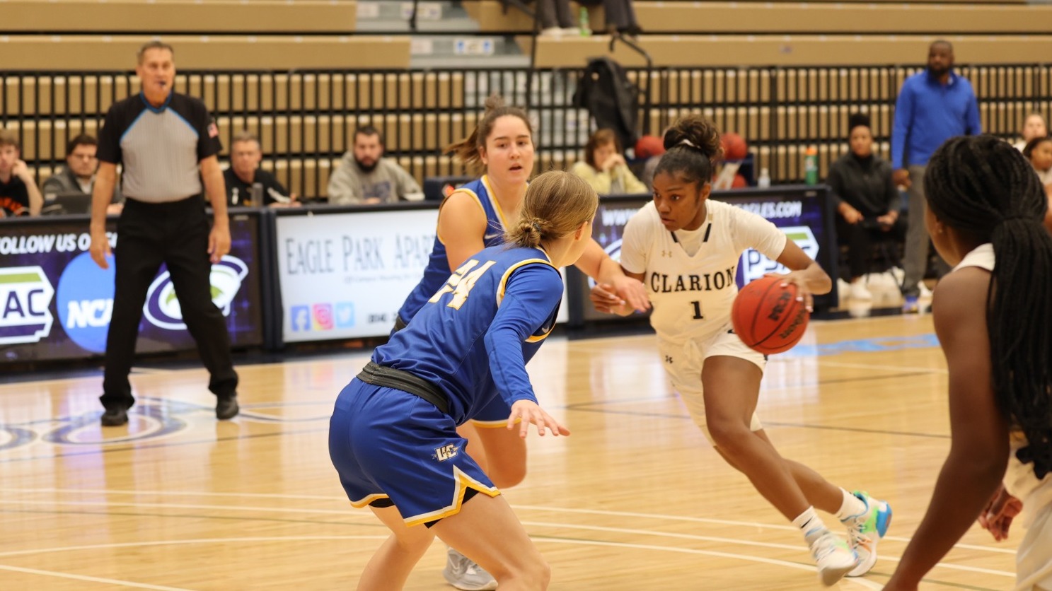 Women's Basketball Closes Road Swing with Loss Clarion Athletics