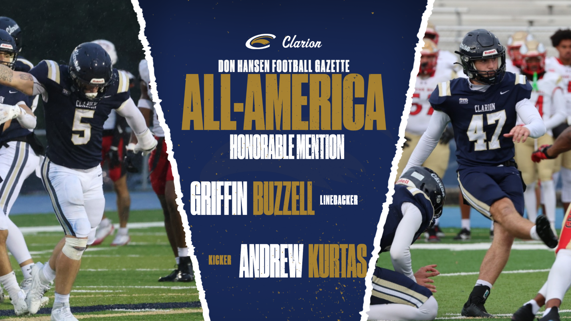 2025 don hansen football gazette griffin buzzell andrew kurtas