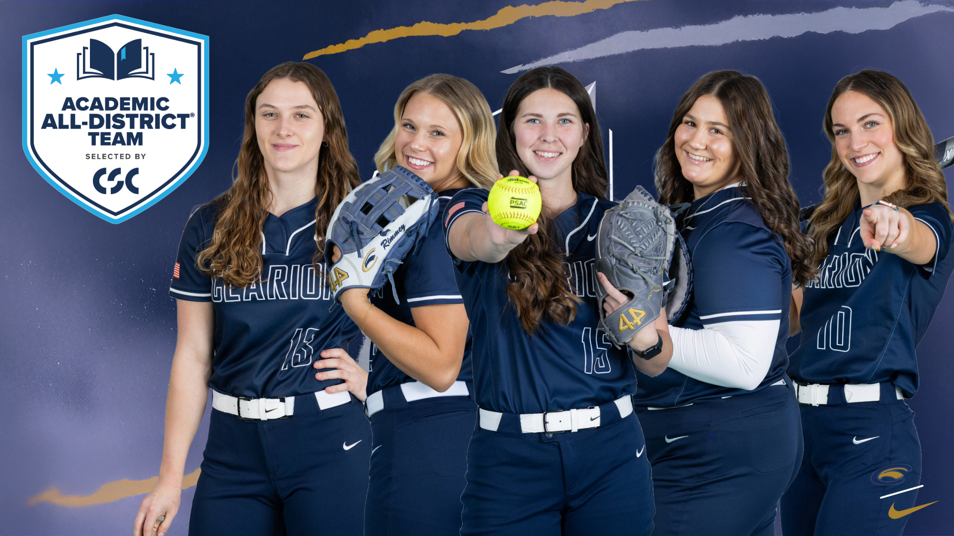 2025 softball academic all district honorees