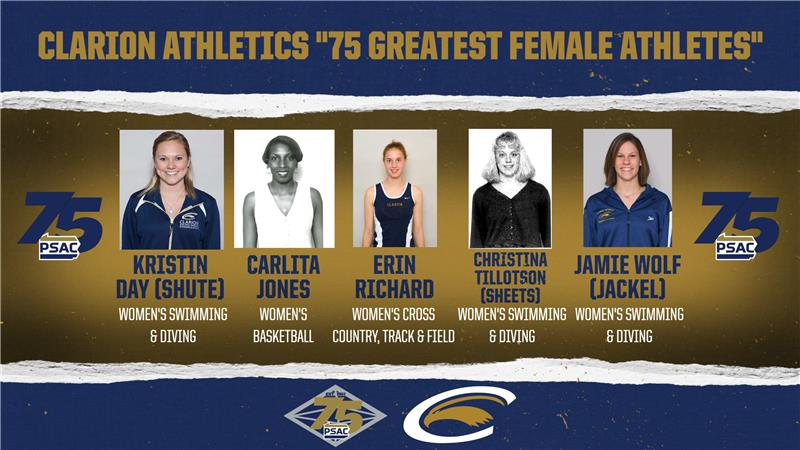 psac 75th anniversary best female athletes