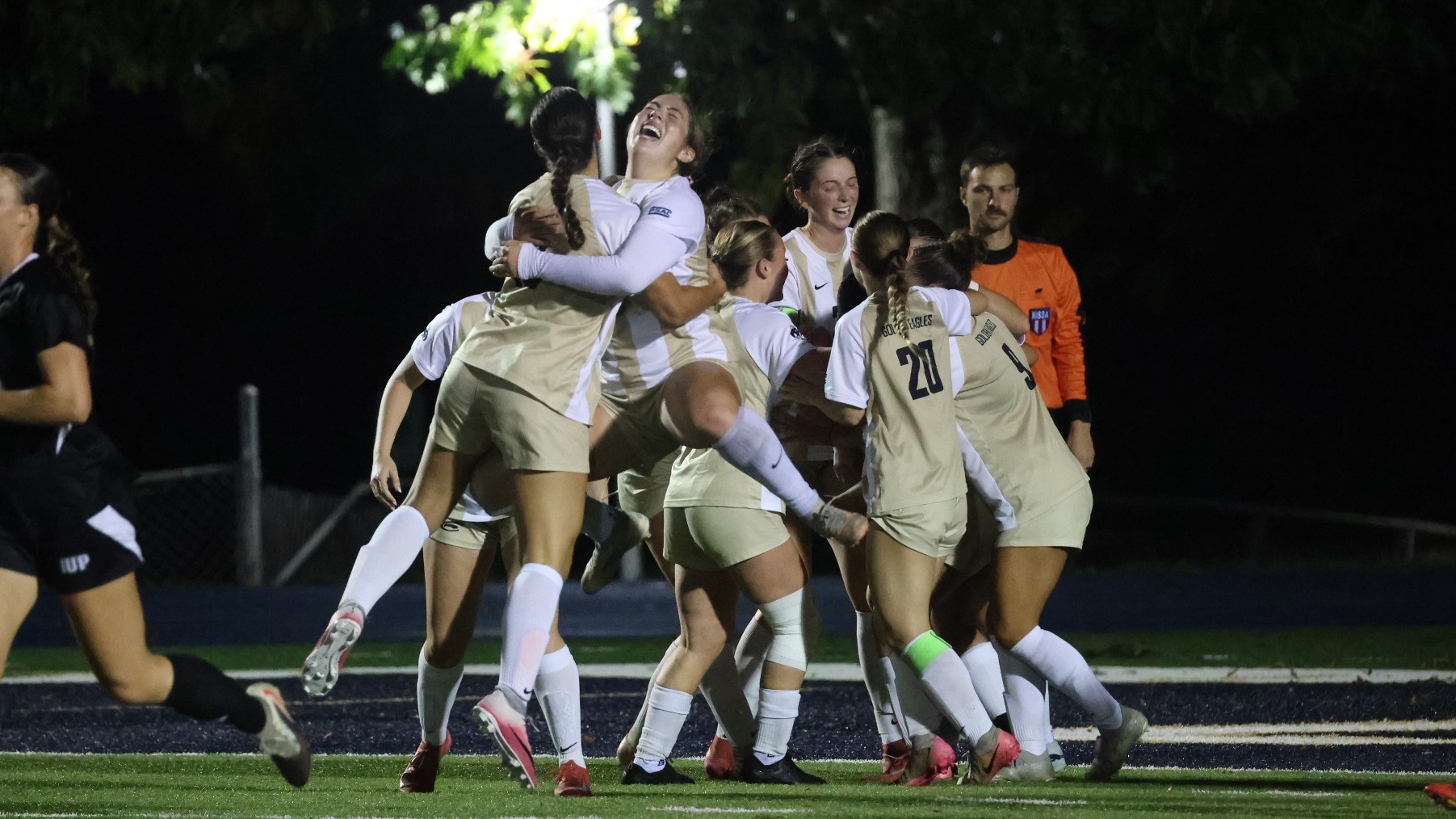 soccer goal celebration vs iup 2026-10-14