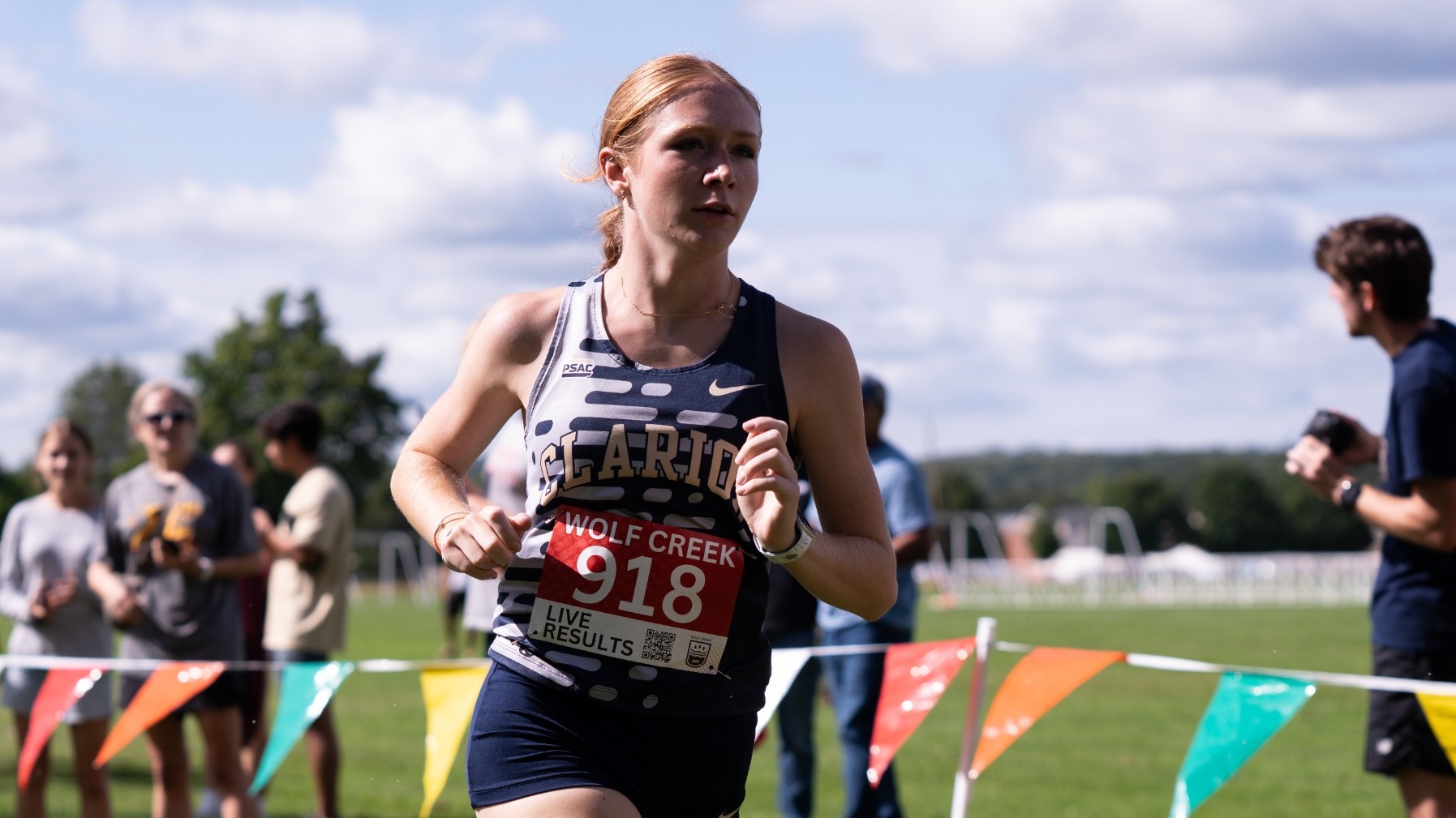 Riley Miller running cross country