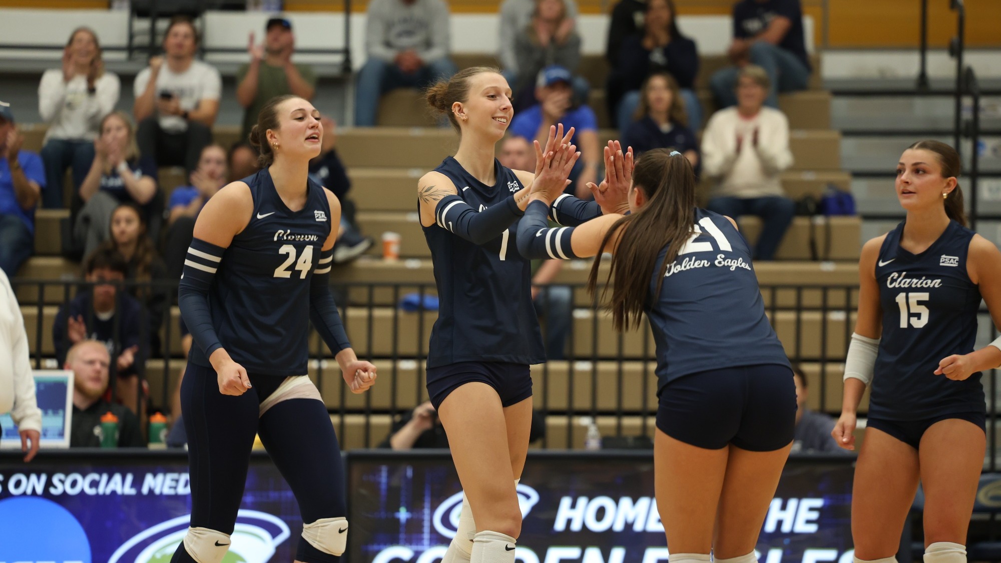 cara vandeborne high five vs. UPJ 2026-10-24